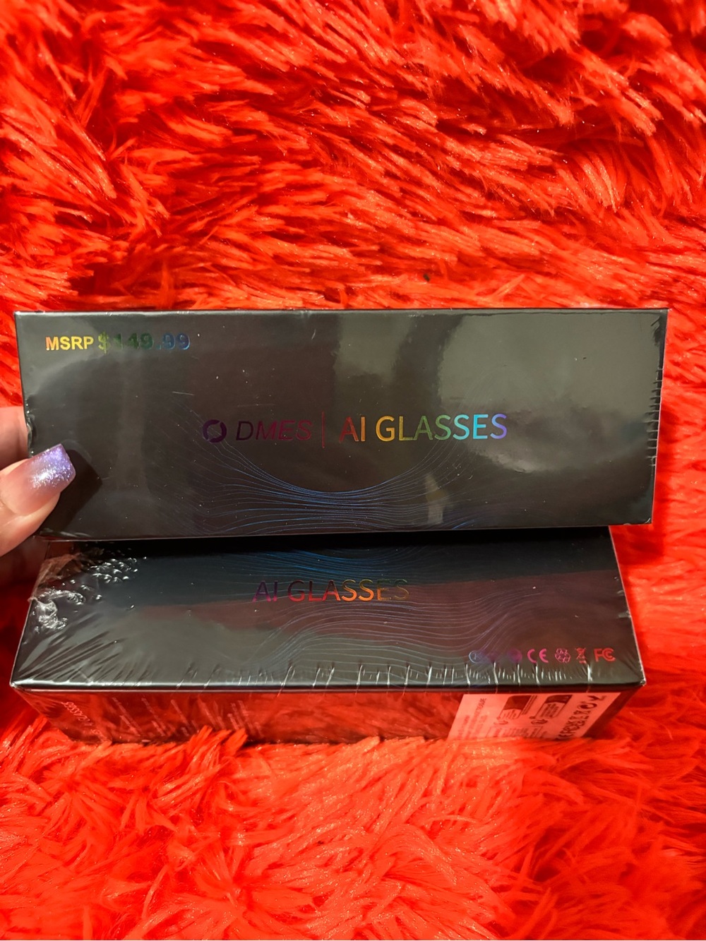 AI Glasses Smart Glassed - Black